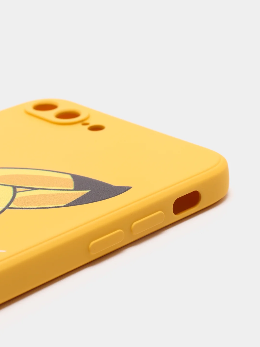 Лимонный чехол силиконовый аниме "Pockemon. Пикачу" для IPhone 7/8 Plus X/Xs/XR/Max/11/12/Pro/Max 13