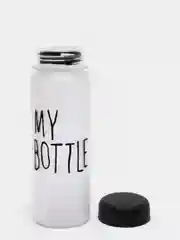 Черный бутылка для воды "MY BOTTLE", пластиковая бутылка для спорта, для фитнеса, 500 мл