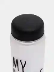 Черный бутылка для воды "MY BOTTLE", пластиковая бутылка для спорта, для фитнеса, 500 мл