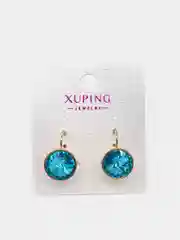 Аметистовый серьги Xuping/ серьги Swarovski/ серьги Сваровски/ серьги с кристаллами