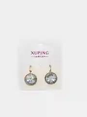 Белый серьги Xuping/ серьги Swarovski/ серьги Сваровски/ серьги с кристаллами