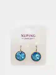 Аметистовый серьги Xuping/ серьги Swarovski/ серьги Сваровски/ серьги с кристаллами