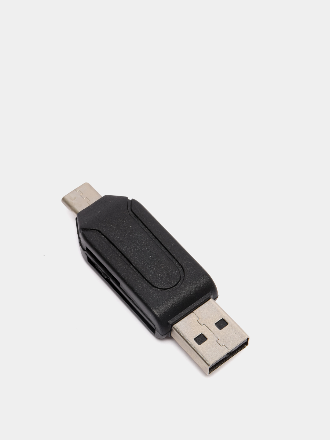 4 в 1: Картридер - переходник USB на USB TYPE-C, SD-card, microSD, адаптер для  телефона купить по цене 268.87 ₽ в интернет-магазине KazanExpress