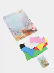 Терракотовый объемная, стикерная аппликация №3, 3D, 12*17см