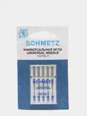 Иглы для бытовых швейных машин, стандартные Schmetz 130/705H, от №60 до №120 - 5 игл