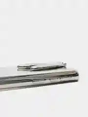 Серебряный чехол переливашка на SAMSUNG S9