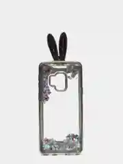Серебряный чехол переливашка на SAMSUNG S9