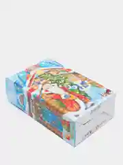 Новогодняя коробка для конфет, упаковка для сладких подарков, 0,9кг