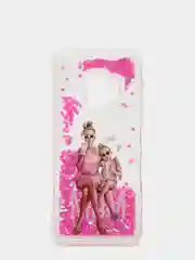 Кораллово-розовый чехол переливашка на SAMSUNG S9