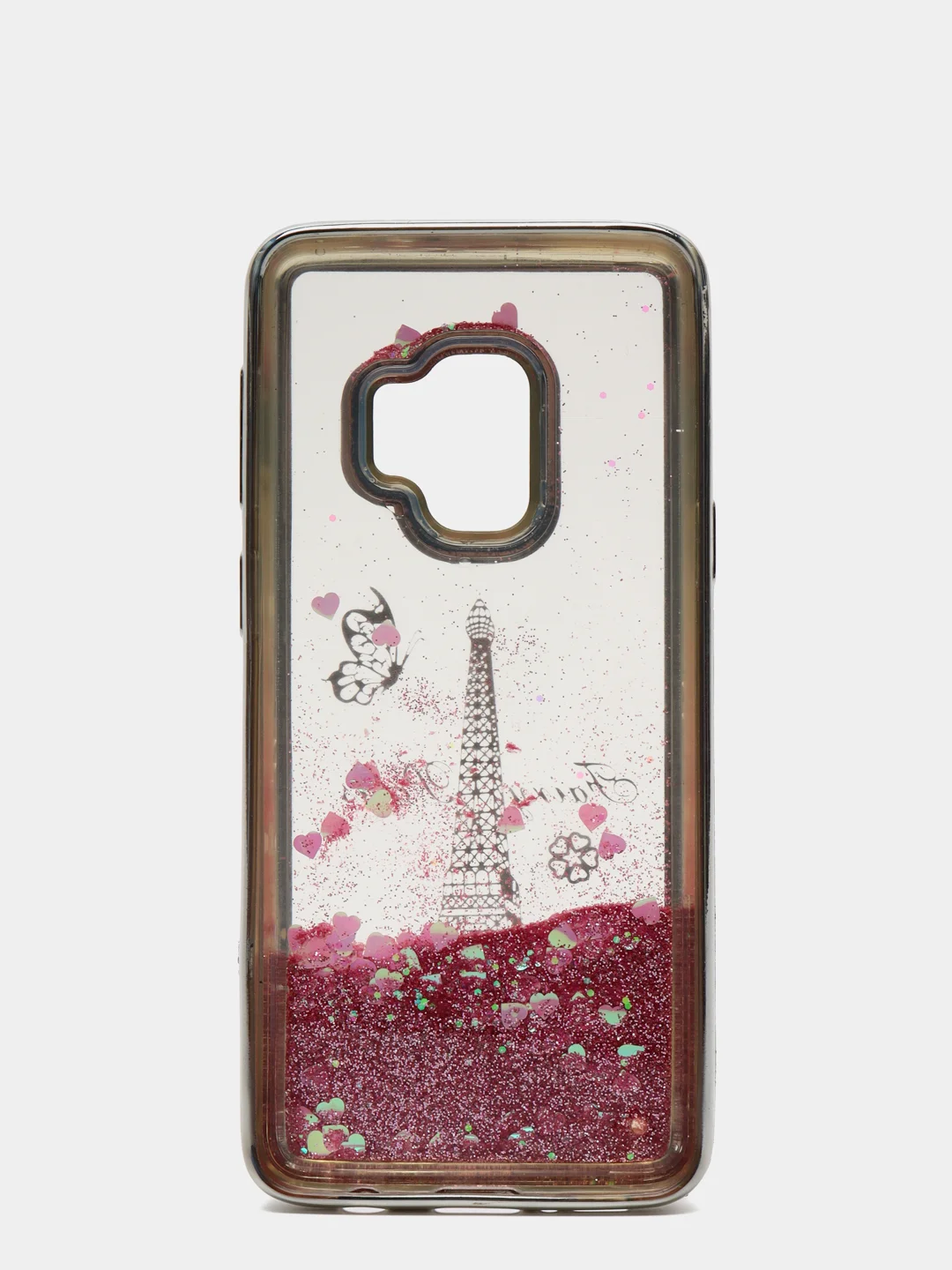 Вишнёвый чехол переливашка на SAMSUNG S9