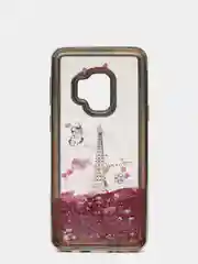 Вишнёвый чехол переливашка на SAMSUNG S9