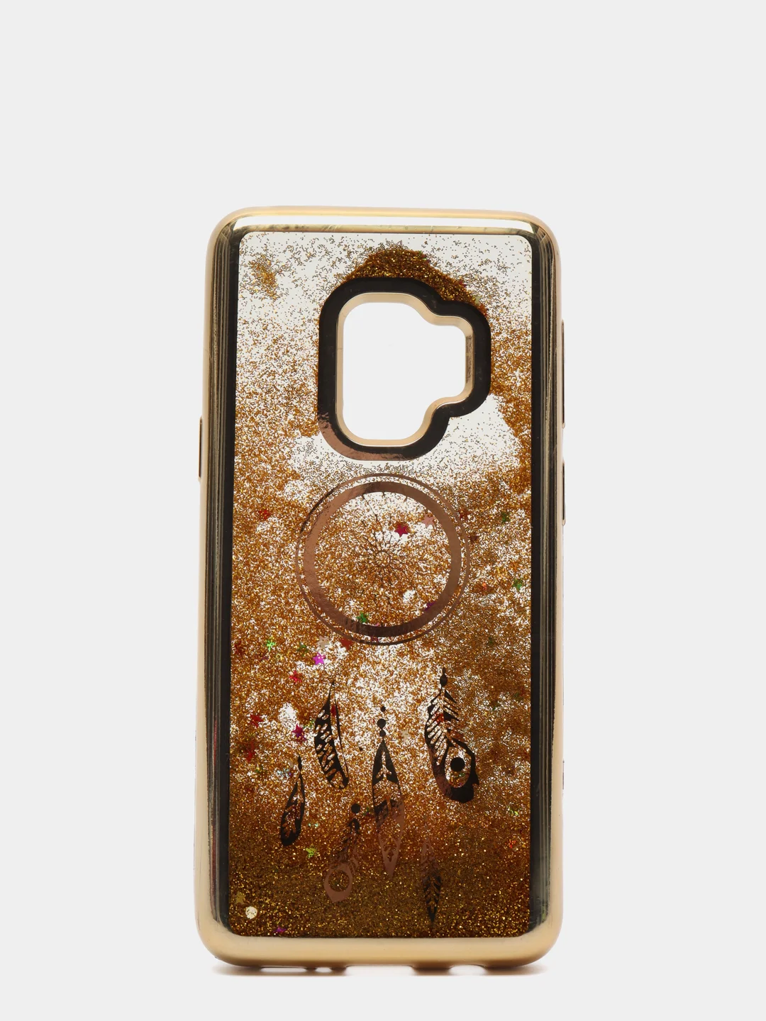 Золотой чехол переливашка на SAMSUNG S9