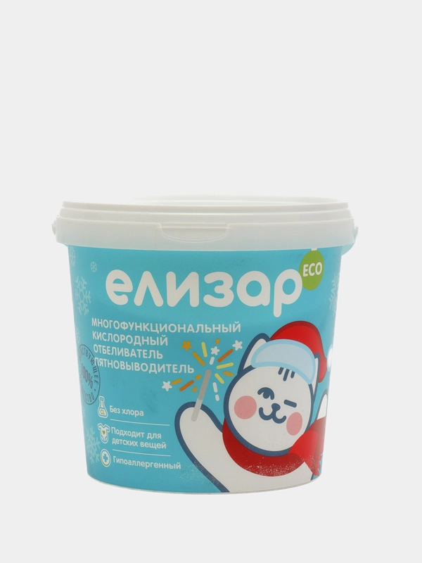 ЕЛИЗАР, кислородный пятновыводитель, отбеливатель, концентрат 1 кг, для ...