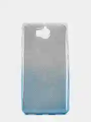 Голубой чехол HUAWEI Y5 2017 / Y6 2017