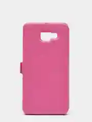 Розовый чехол книжка SAMSUNG A5 2016