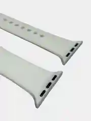 Белый силиконовый ремешок для Apple Watch 38/40