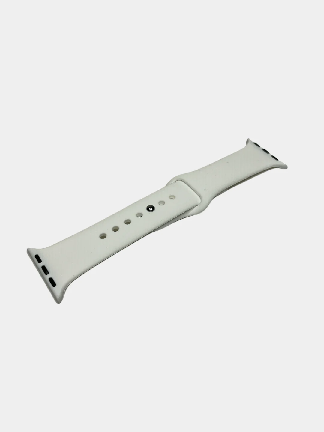 Белый силиконовый ремешок для Apple Watch 38/40
