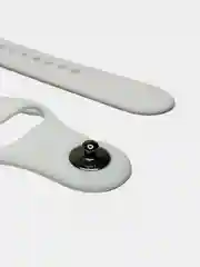 Белый силиконовый ремешок для Apple Watch 38/40