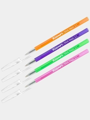 Ручка шариковая Luxor Stick Neon Restyle, узел 0,7 мм, стержень синий