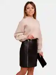 Юбка TOPLES, экокожа, женская