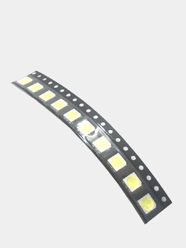 50 штук Светодиод SMD 5050 белый 14-16LM 6000-6500K 3V 60MA