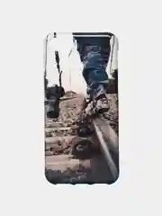 Серый чехол SC184 для Samsung Galaxy A21s (A217)