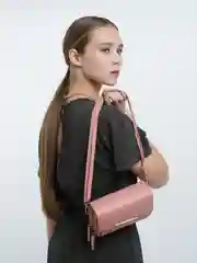 Розовый женская сумка на плечо, клатч
