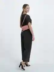 Розовый женская сумка на плечо, клатч