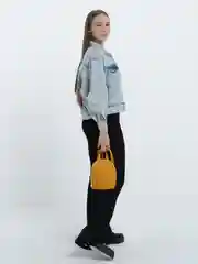 Желтый рюкзак женский