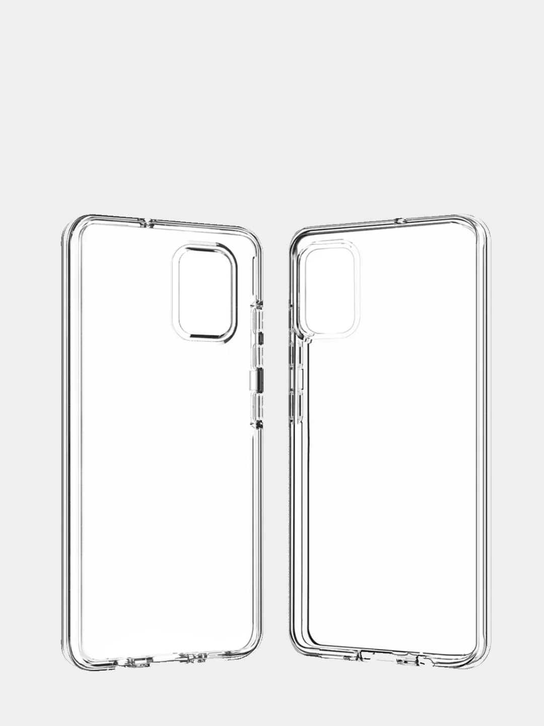Clear case силиконовый Чехол S20 FE, S21, A50 A30S, A31, A51, A71, A22 M32, A32, A52, A72