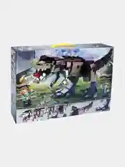 Конструктор Dinosaur World Мир Юрского Периода Нападение Ти-Рекса 535 деталей