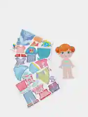 Обучающая игра "Магнитные истории: Одевашки. Лиза"
