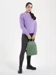 Мятный рюкзак женский