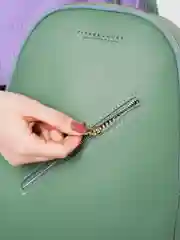 Мятный рюкзак женский