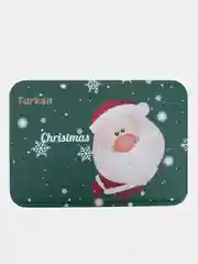 Синий новогодние носки Christmas, в подарочной жестяной коробочке, 3 пары