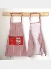 Алый фартук кухонный, фартук для повара, 86х59 см, фартук для кухни, фартуки