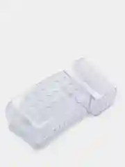 Прозрачный держатель ДЛЯ БАННЫХ ПРИНАДЛЕЖНОСТЕЙ НА ПРИСОСКАХ, 16,5X5X8СМ