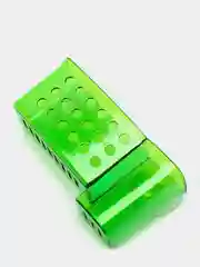 Зеленый держатель ДЛЯ БАННЫХ ПРИНАДЛЕЖНОСТЕЙ НА ПРИСОСКАХ, 16,5X5X8СМ