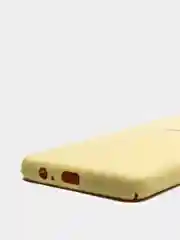 Лимонный защитный силиконовый чехол Silikone Cover для Samsung A8 PLUS