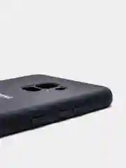 Индиго защитный силиконовый чехол Silikone Cover для Samsung A8 PLUS