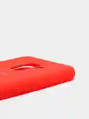 Красный защитный силиконовый чехол Silikone Cover для Samsung A8 2018