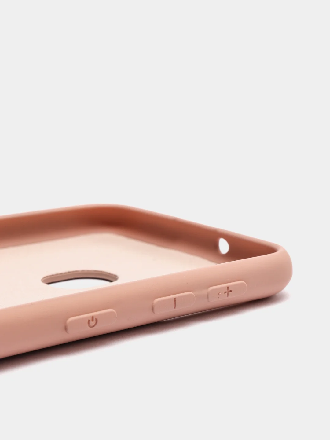Пудровый защитный силиконовый чехол Silikone Cover для Samsung A10E