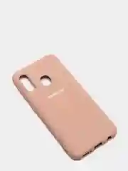 Пудровый защитный силиконовый чехол Silikone Cover для Samsung A10E