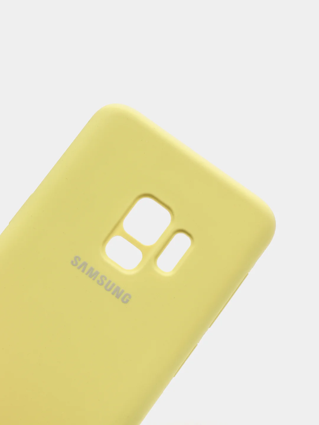 Салатовый защитный силиконовый чехол Silikone Cover для Samsung S9