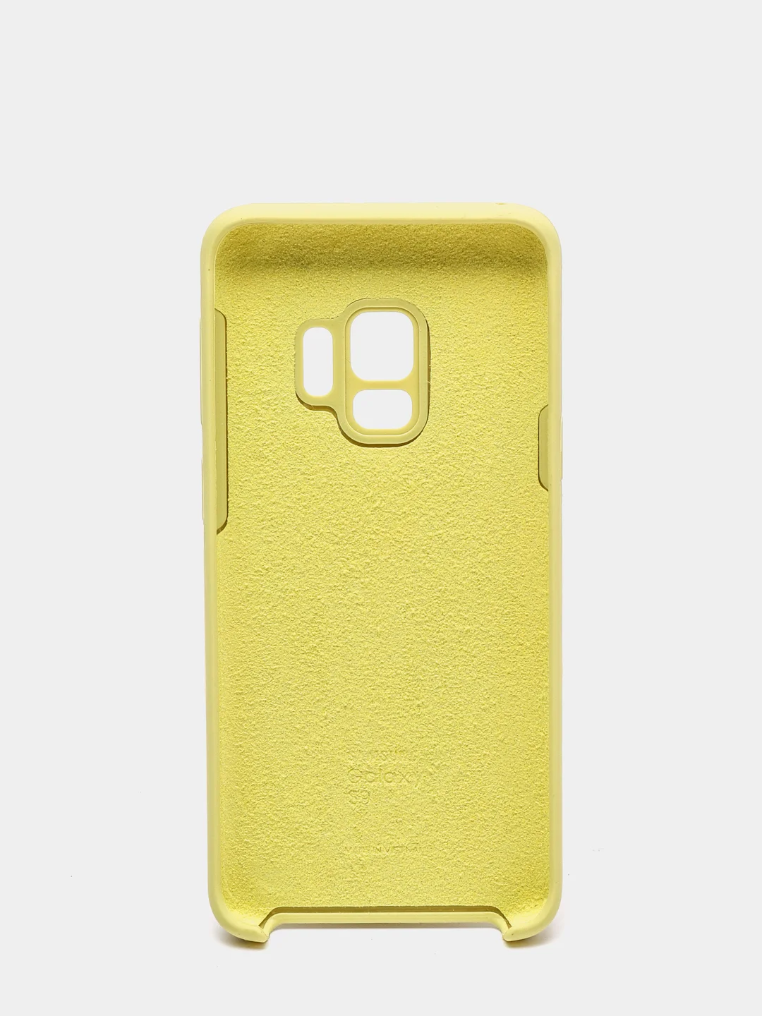 Салатовый защитный силиконовый чехол Silikone Cover для Samsung S9
