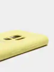 Салатовый защитный силиконовый чехол Silikone Cover для Samsung S9