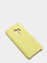 Салатовый защитный силиконовый чехол Silikone Cover для Samsung S9