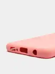 Кораллово-розовый защитный силиконовый чехол Silikone Cover для Samsung S10