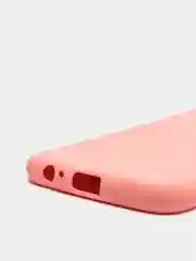 Кораллово-розовый защитный силиконовый чехол Silikone Cover для Samsung A6 2018