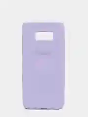 Лавандовый защитный силиконовый чехол Silikone Cover для Samsung S8 PLUS